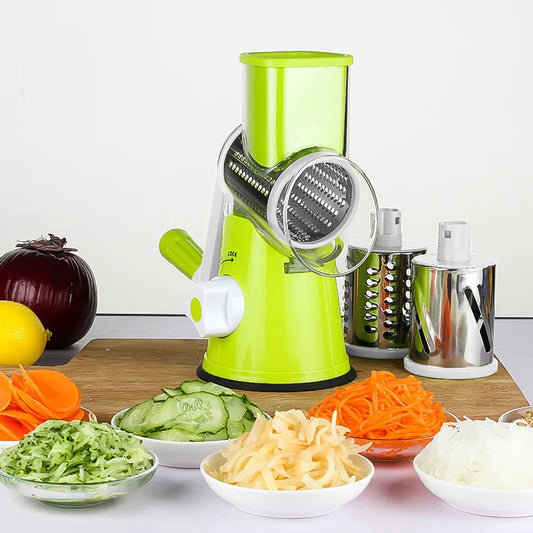 3-in-1 Manual Vegetable Cutter Slicer & Grater