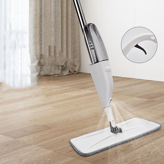 2-in-1 Microfiber Spray Mop | 360° Swivel Floor Cleaning Mop with Water Spray