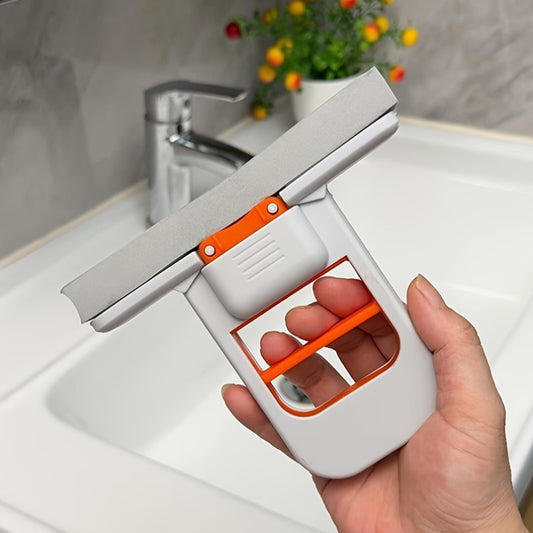 Portable Mini Self-Squeeze Cleaning Mop | Wet & Dry Miracle Mop for Kitchen, Bathroom & Glass