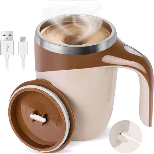 Self Stirring Mug – Automatic Electric Mixing Cup (Rechargeable)
