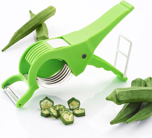 Plastic Vegetable Cutter & Chopper – Multi Veg Cutter / Bhindi Cutter (Manual)